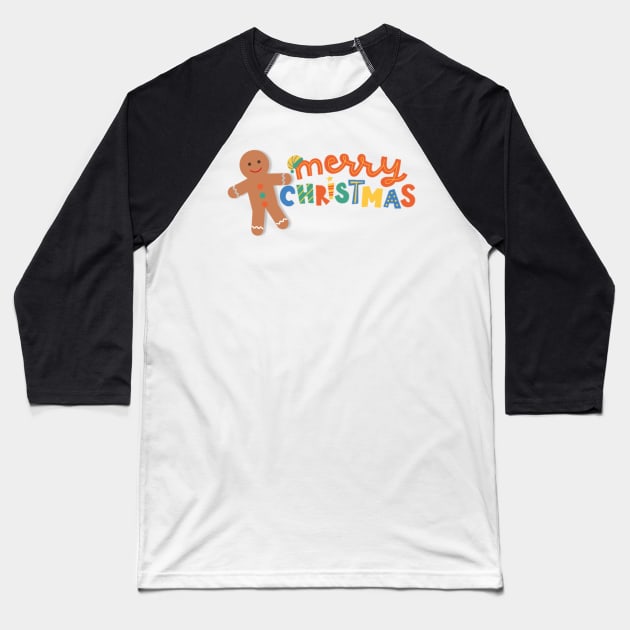 Merry Christmas Baseball T-Shirt by Tshirtstory